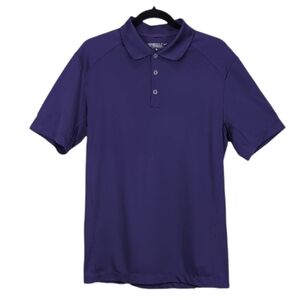 Nike Golf Tour Performance DriFIT Polo Shirt Purple Mens Size Small Short Sleeve